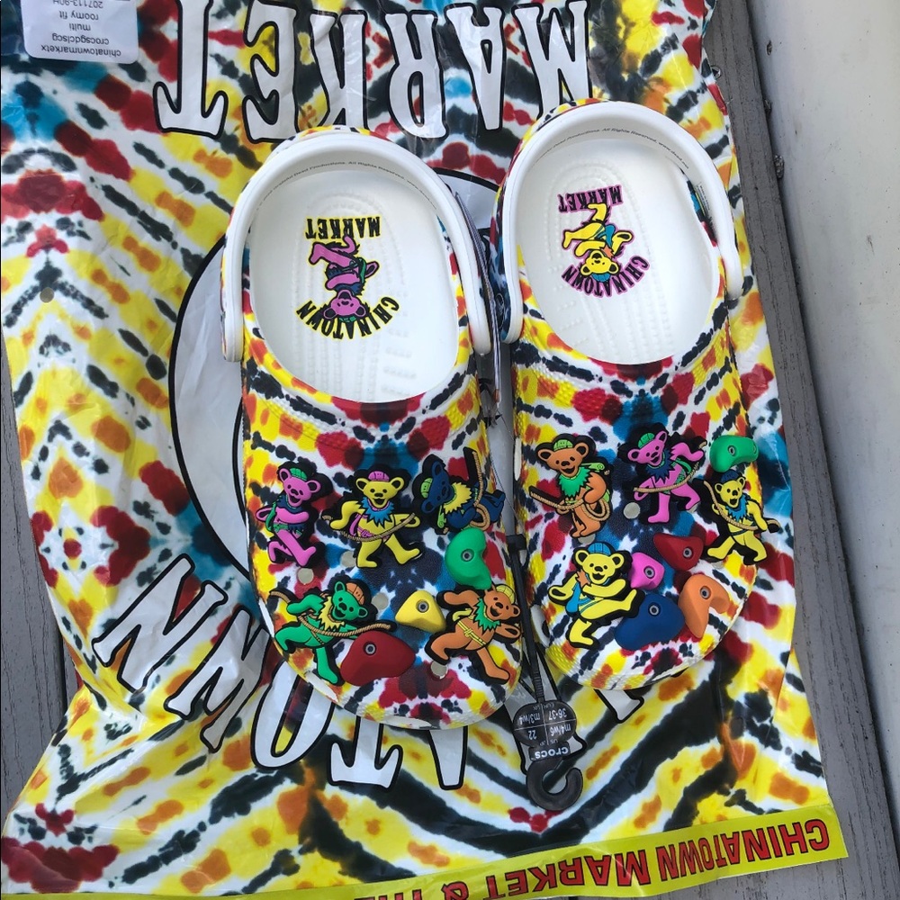 Grateful Dead Crocs